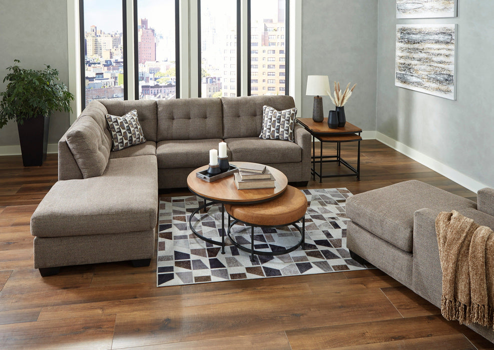 Mahoney Chocolate LAF Sectional