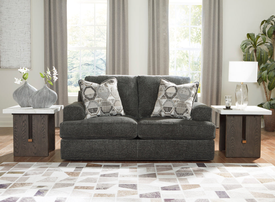 Karinne Smoke Living Room Set