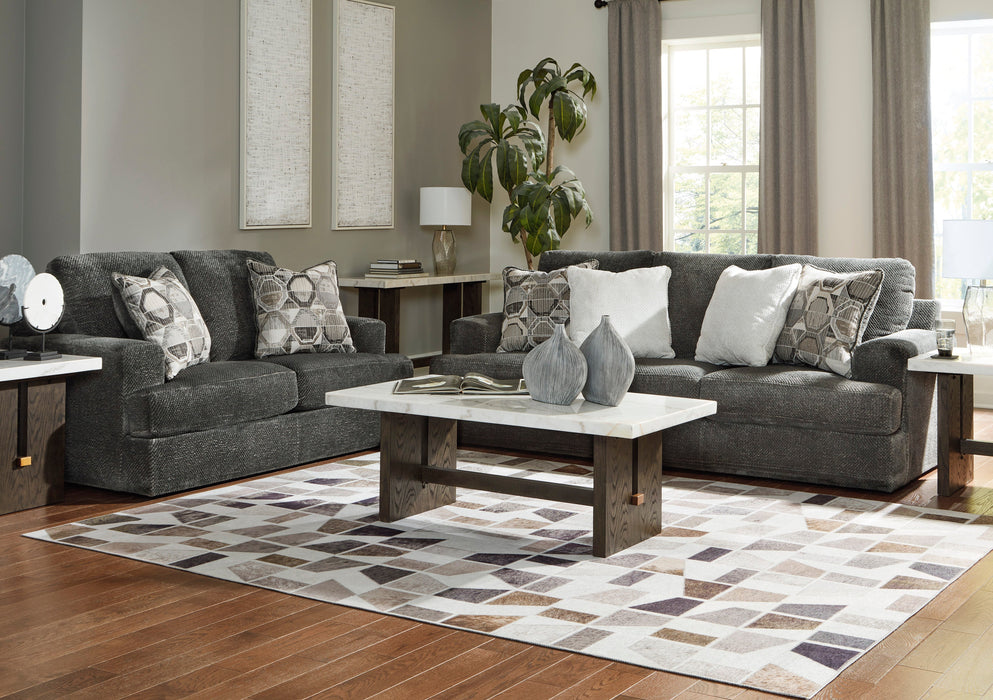 Karinne Smoke Living Room Set