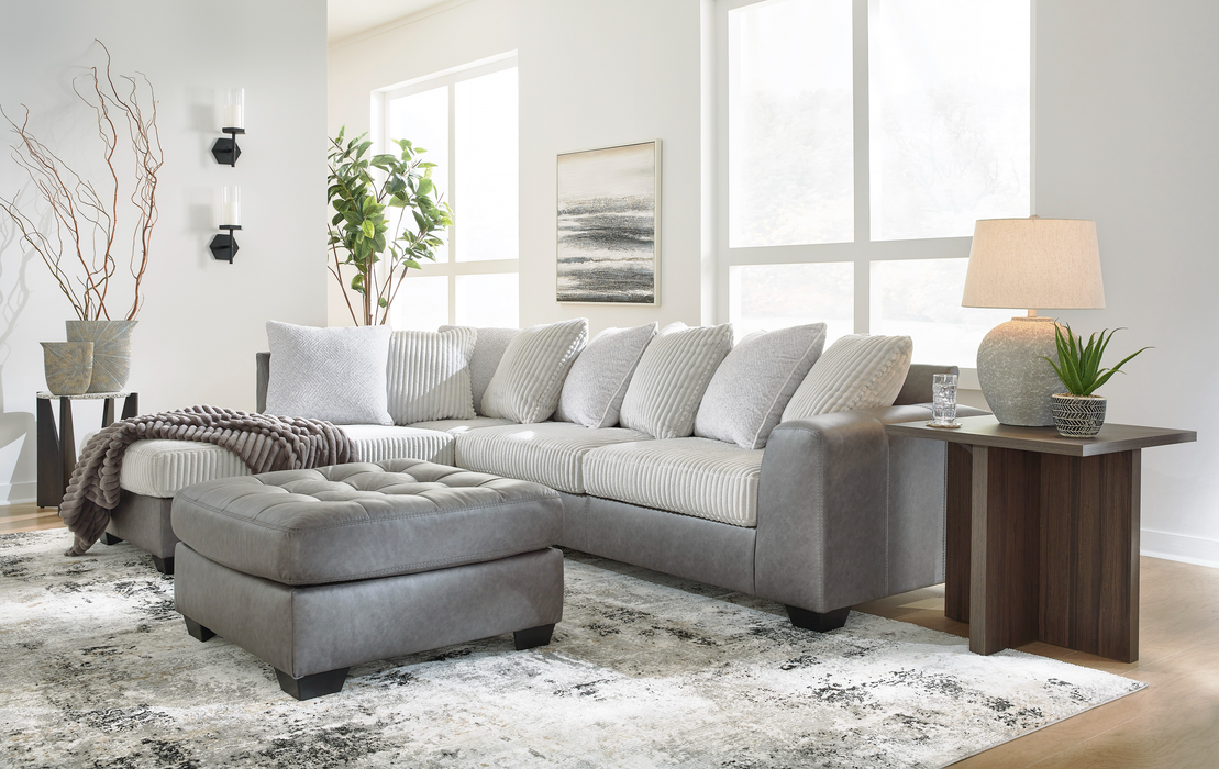 Clairette Court Alloy 2-Piece LAF Sectional