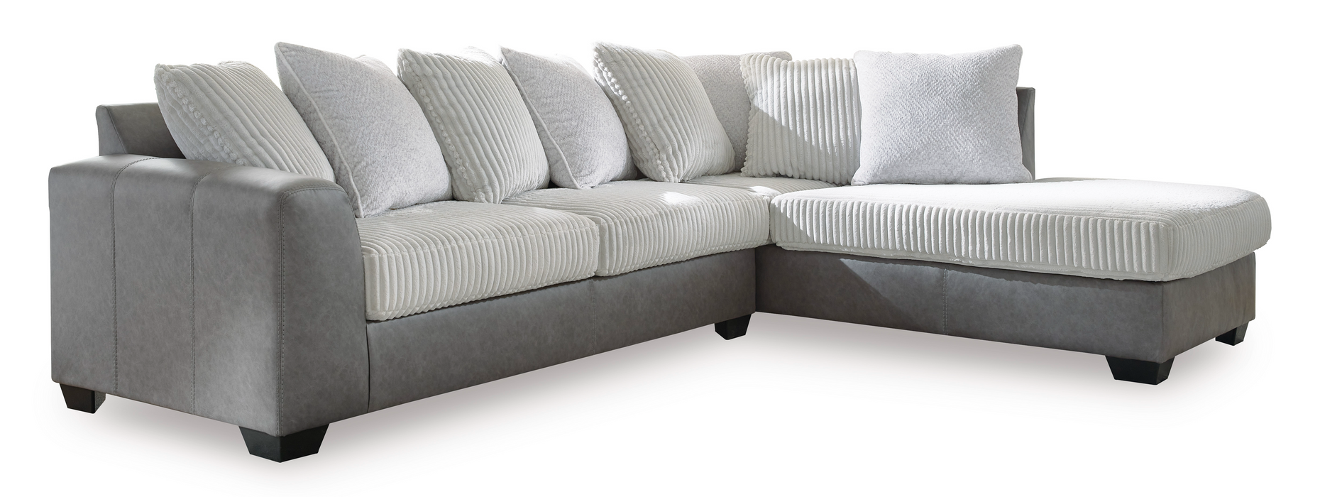 Clairette Court Alloy 2-Piece RAF Sectional