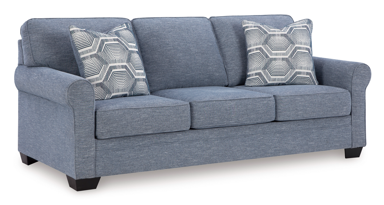 Carissa Manor Denim Queen Sofa Sleeper