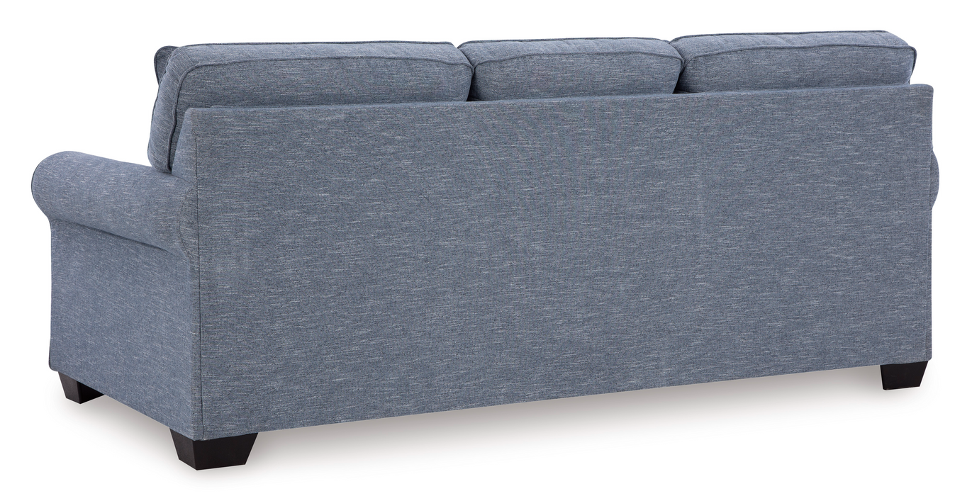 Carissa Manor Denim Queen Sofa Sleeper