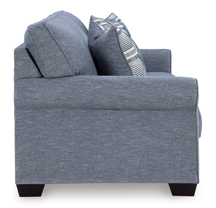 Carissa Manor Denim Queen Sofa Sleeper