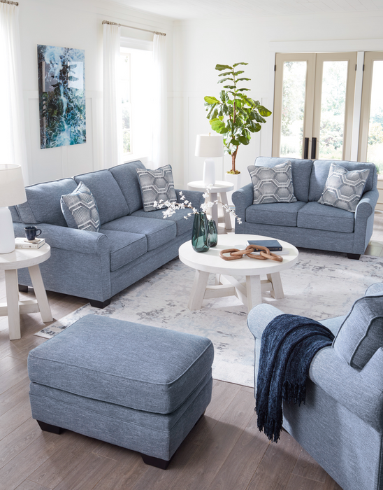 Carissa Manor Denim Living Room Set