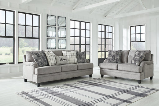 Davinca Charcoal Living Room Set -  Ashley - Lara Furniture