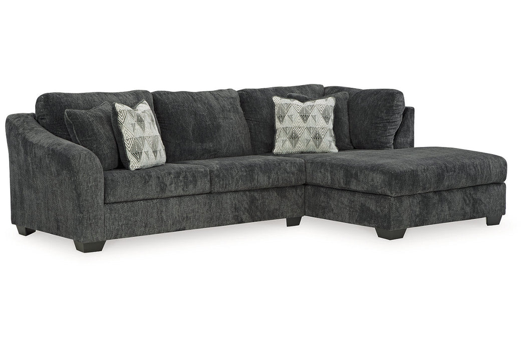 Biddeford Shadow 2-Piece RAF Chaise Sectional