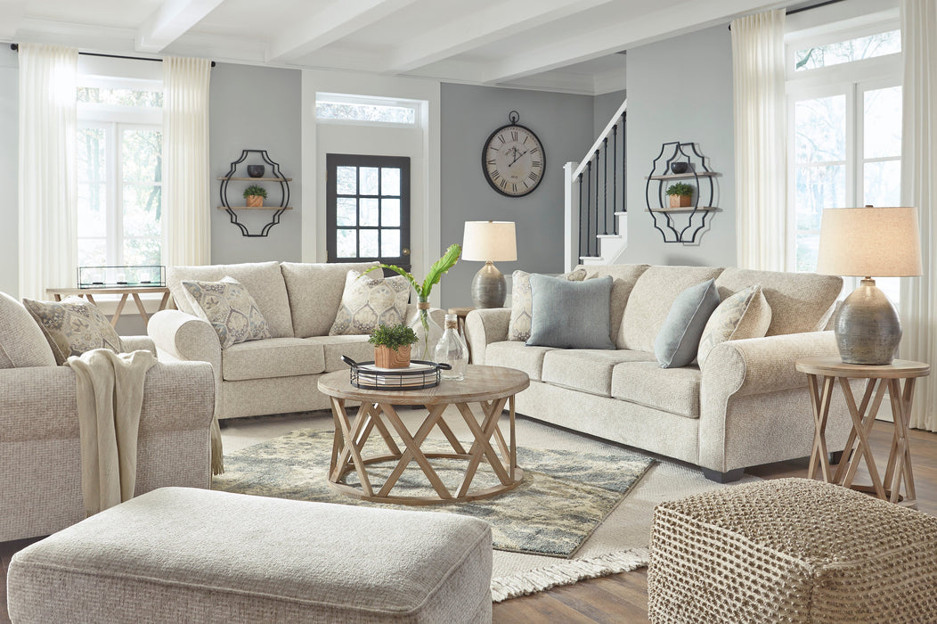 Haisley Ivory Living Room Set