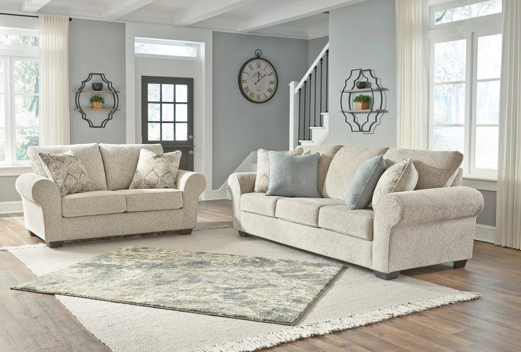 Haisley Ivory Living Room Set