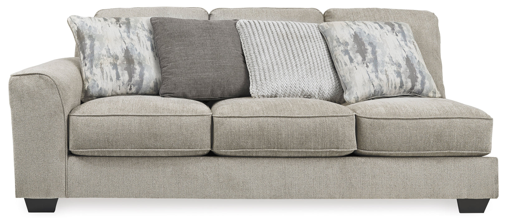 Ardsley Pewter 3-Piece Large Sectional