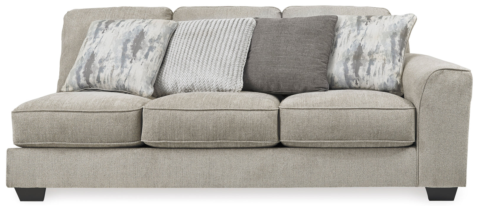 Ardsley Pewter 3-Piece Large Sectional