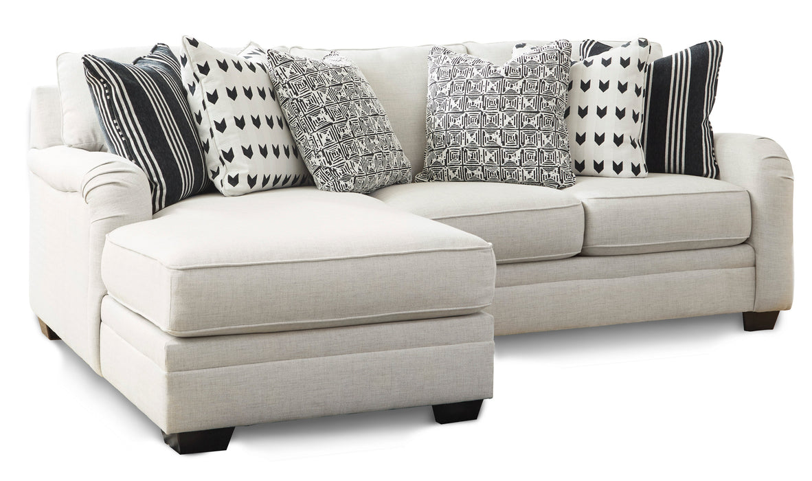 Huntsworth Dove Gray 2-Piece LAF Sectional