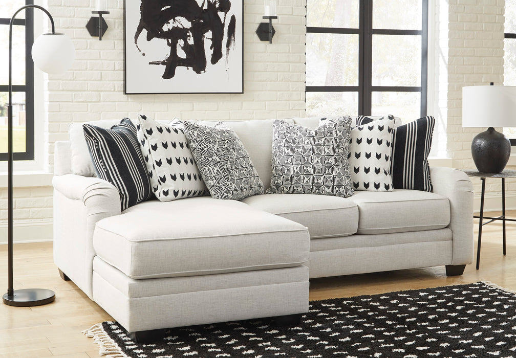 Huntsworth Dove Gray 2-Piece LAF Sectional