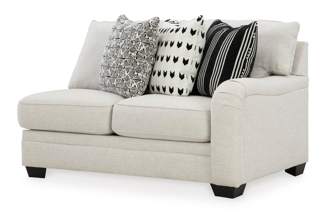 Huntsworth Dove Gray 2-Piece LAF Sectional