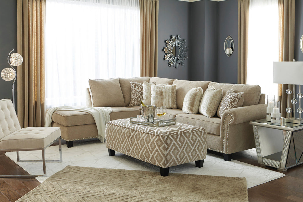 Dovemont Putty LAF Sectional - Lara Furniture