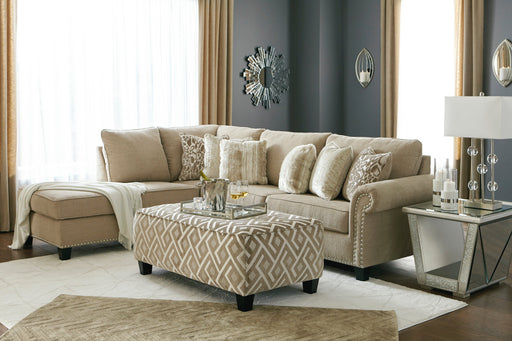 Dovemont Putty LAF Sectional -  - Lara Furniture