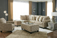 Dovemont Putty LAF Sectional - Lara Furniture