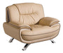 405 Beige/Brown Set - Lara Furniture