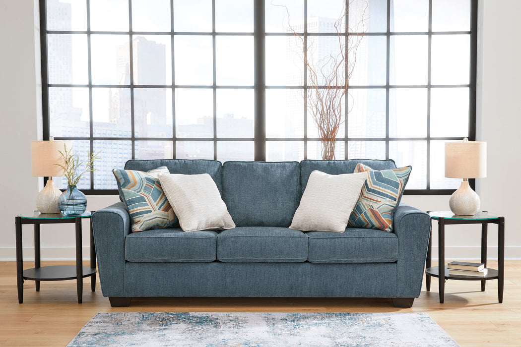 Cashton Blue Living Room Set