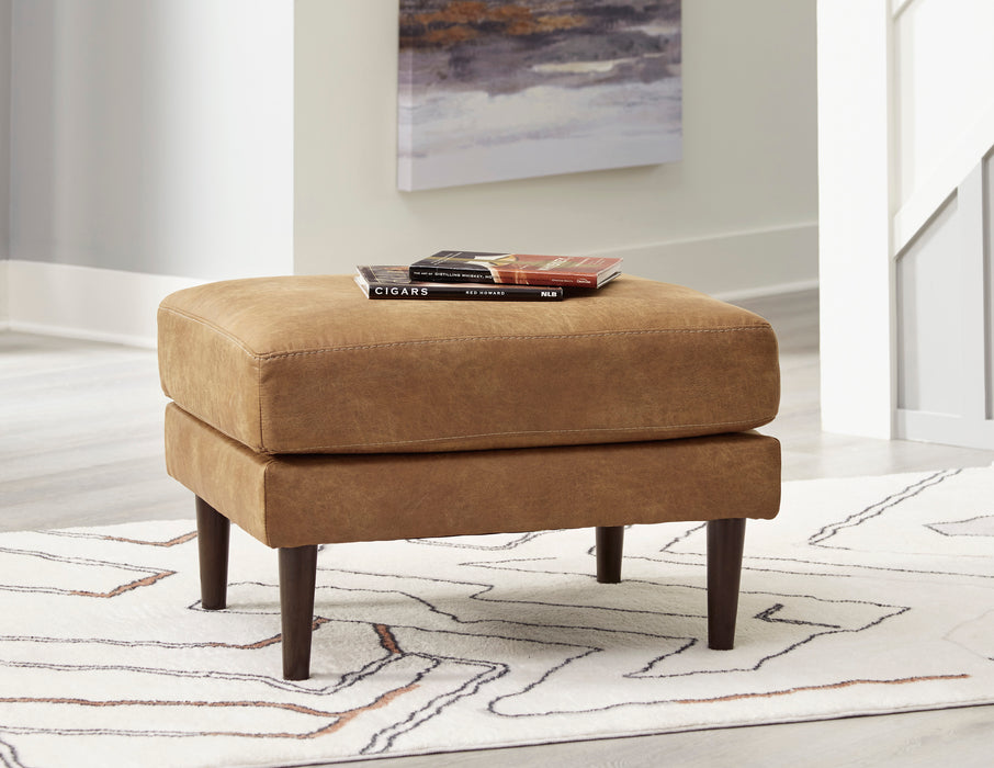 Telora Caramel Ottoman