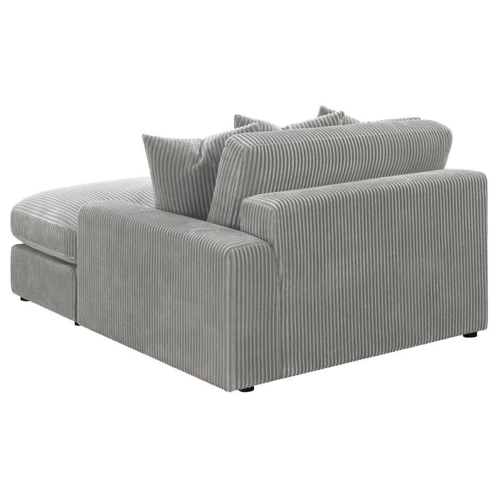 Blaine Upholstered Reversible Sectional Fog