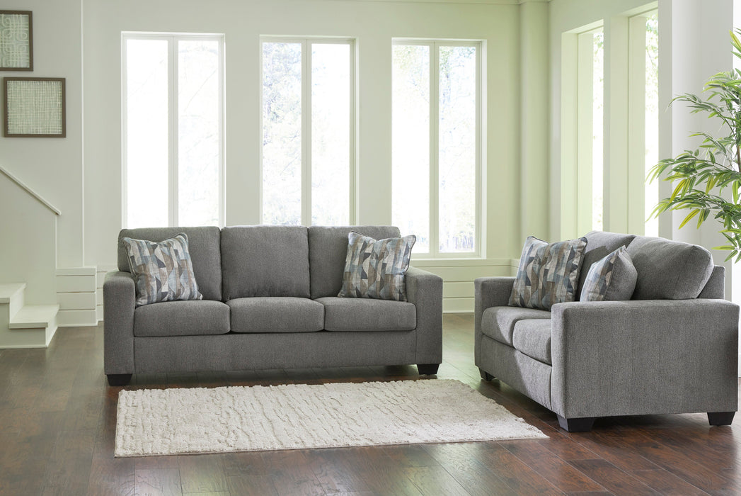 Deltona Graphite Living Room Set