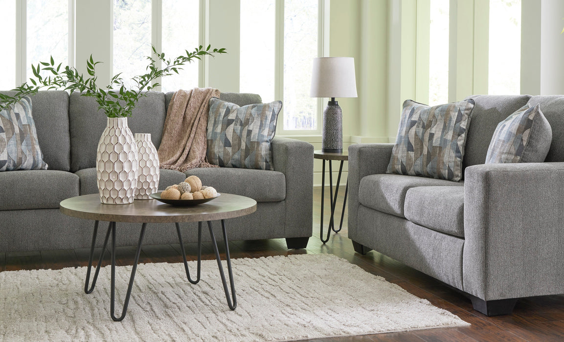 Deltona Graphite Living Room Set