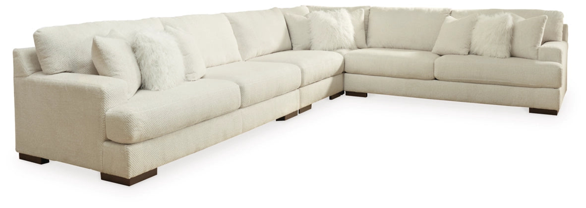 Zada Ivory 4-Piece Sectional