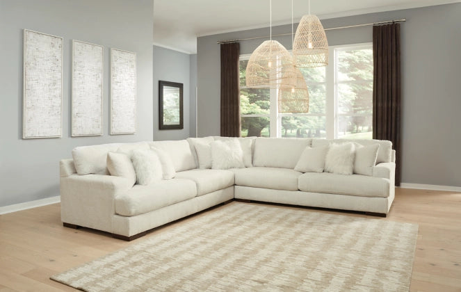 Zada Ivory 3-Piece Sectional