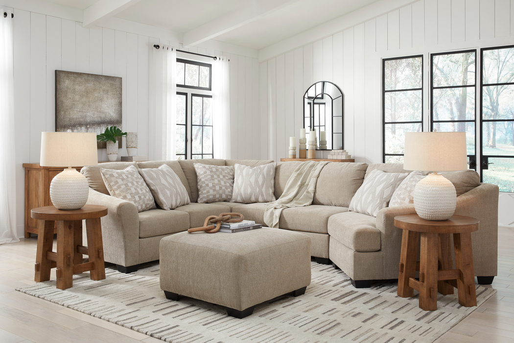 Brogan Bay Cork 3-Piece RAF Cuddler Sectional