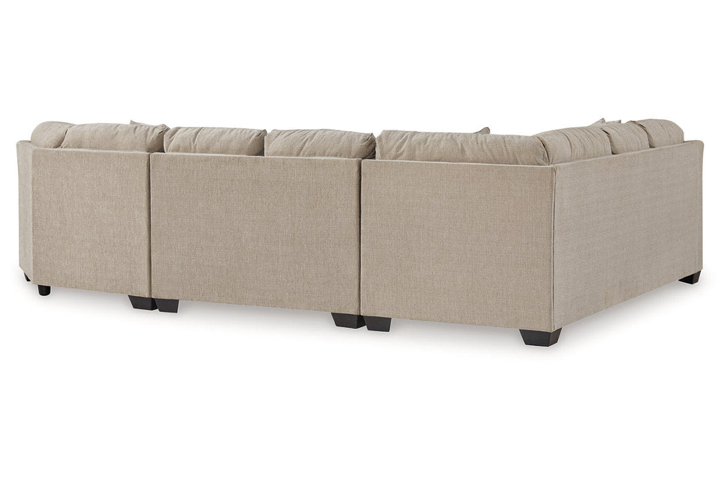 Brogan Bay Cork 3-Piece Sectional with Cuddler - 52705S1 - Ashley - Lara Furniture