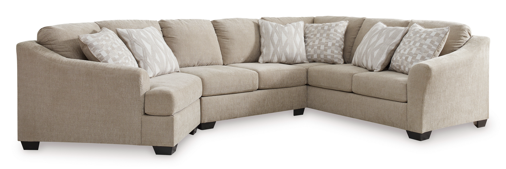 Brogan Bay Cork 3-Piece LAF Cuddler Sectional