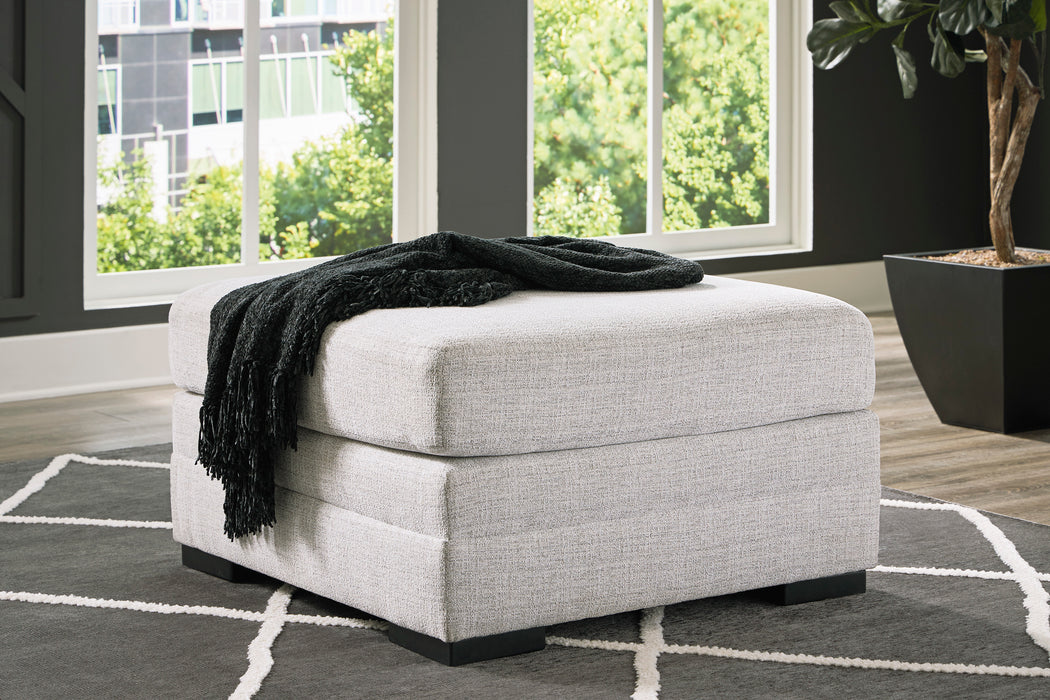 Koralynn Stone Oversized Accent Ottoman