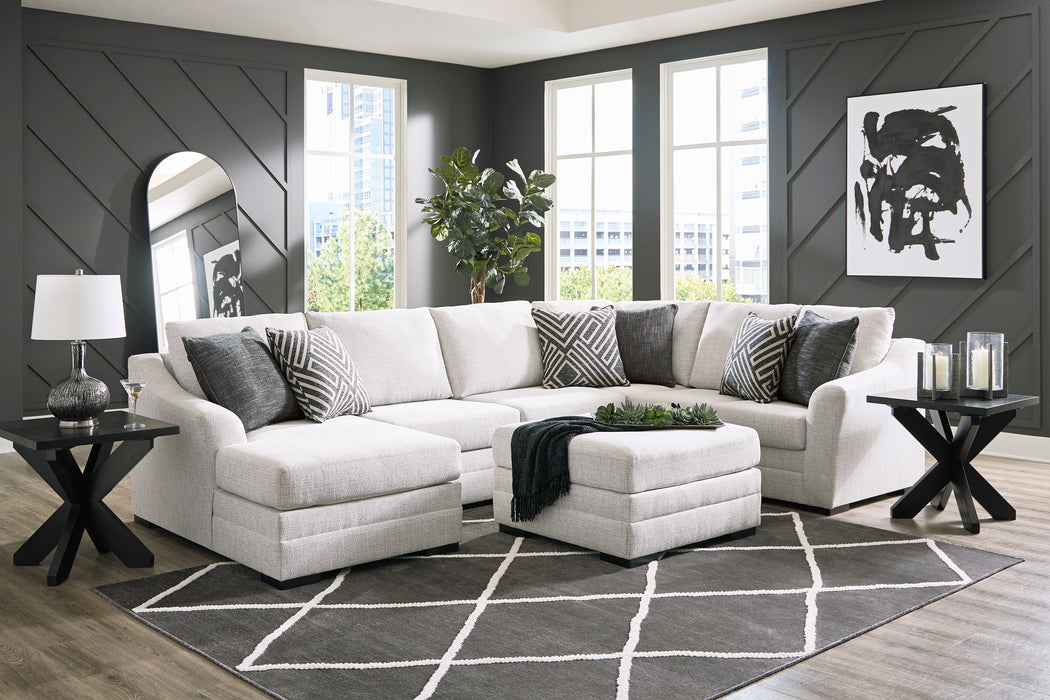 Koralynn Stone  3-Piece  LAF Sectional with Chaise