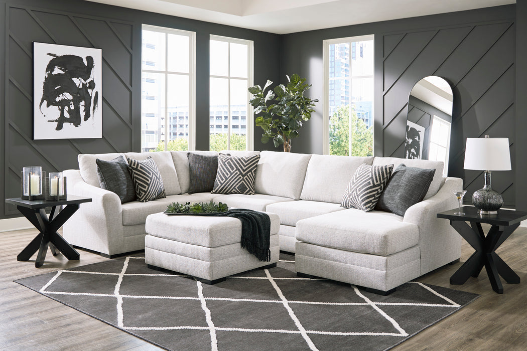 Koralynn Stone 3-Piece RAF Sectional with Chaise