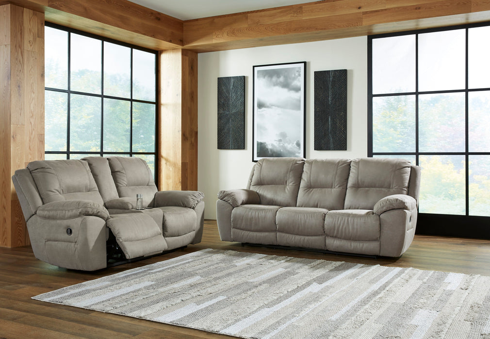 Next-Gen Gaucho Putty Reclining Living Room Set