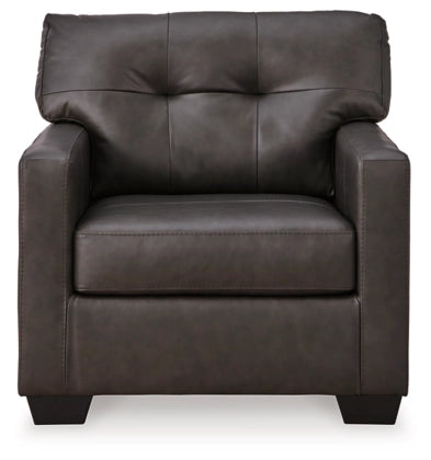 Belziani Storm Leather Living Room Set