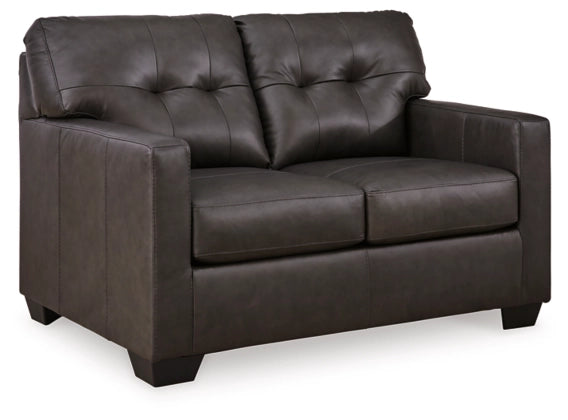 Belziani Storm Leather Living Room Set