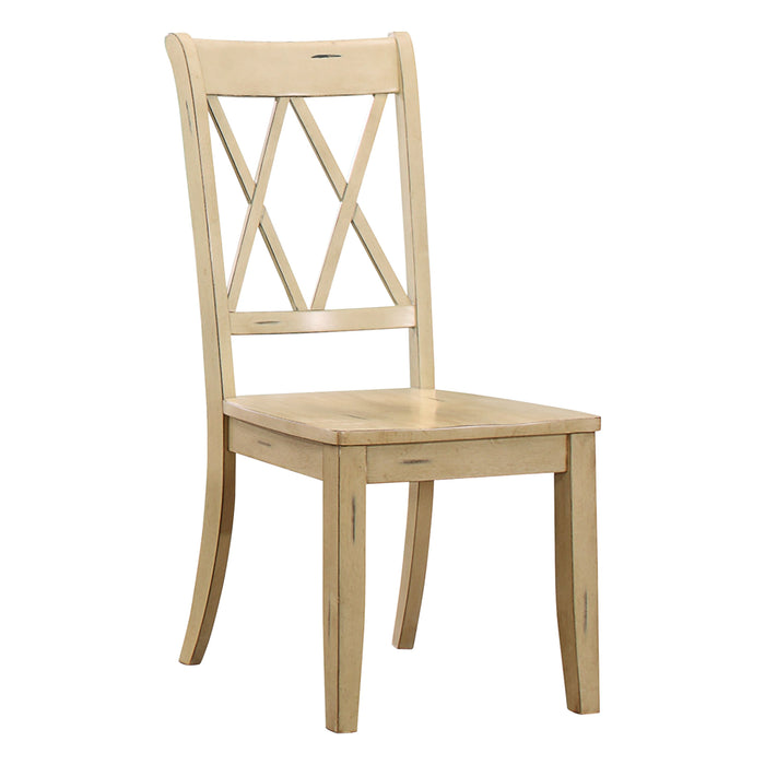 Janina Natural/Buttermilk Dining Set