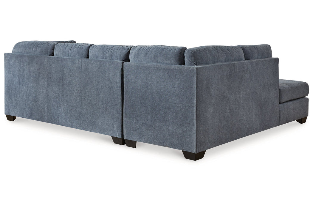 Marleton Denim 2-Piece Sleeper Sectional with Chaise