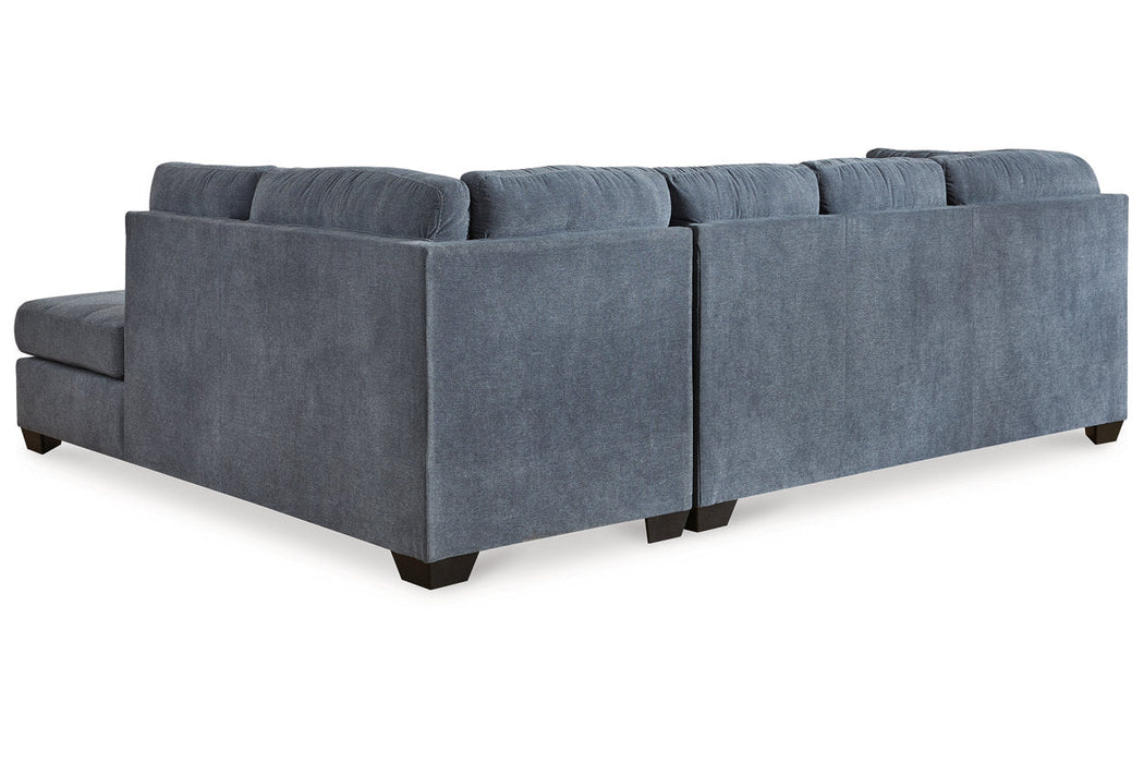 Marleton Denim 2-Piece Sectional with Chaise