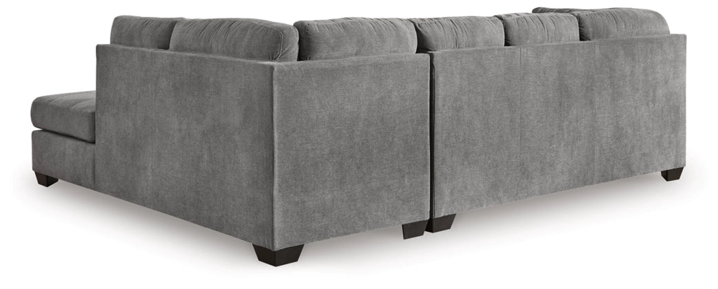 Marleton Gray 2-Piece Sleeper RAF Sectional with Chaise