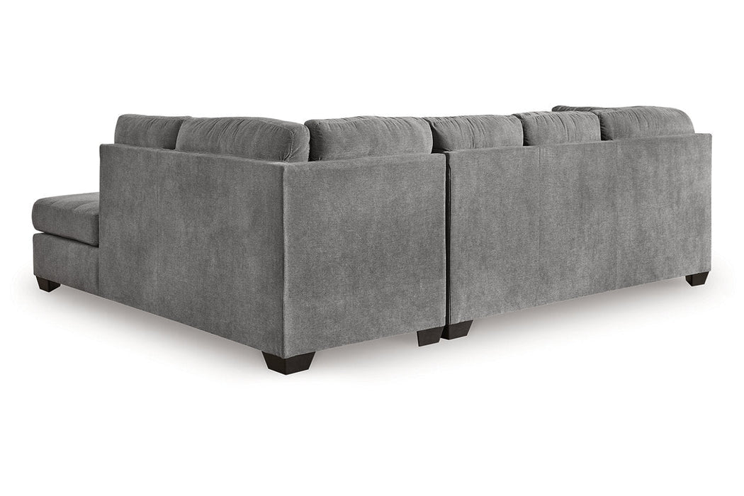 Marleton Gray 2-Piece Sectional with Chaise