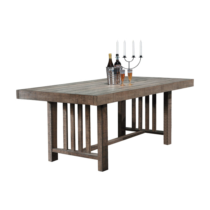 Codie Weathered Brown Dining Set