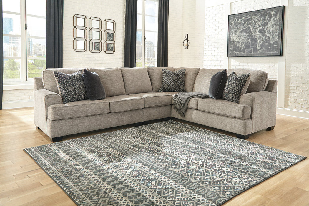 Bovarian Stone 3-Piece RAF Sectional