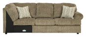 Hoylake Chocolate LAF Sectional - Lara Furniture