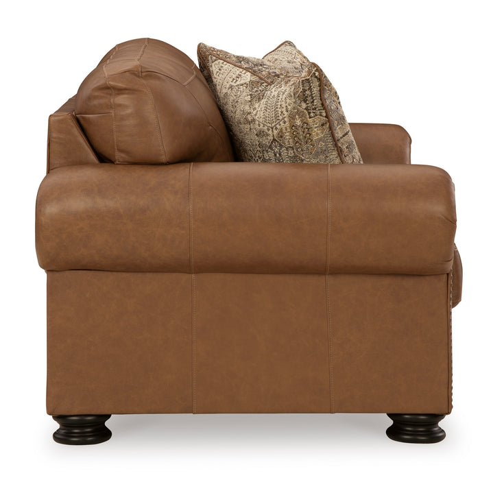 Carianna Caramel Loveseat