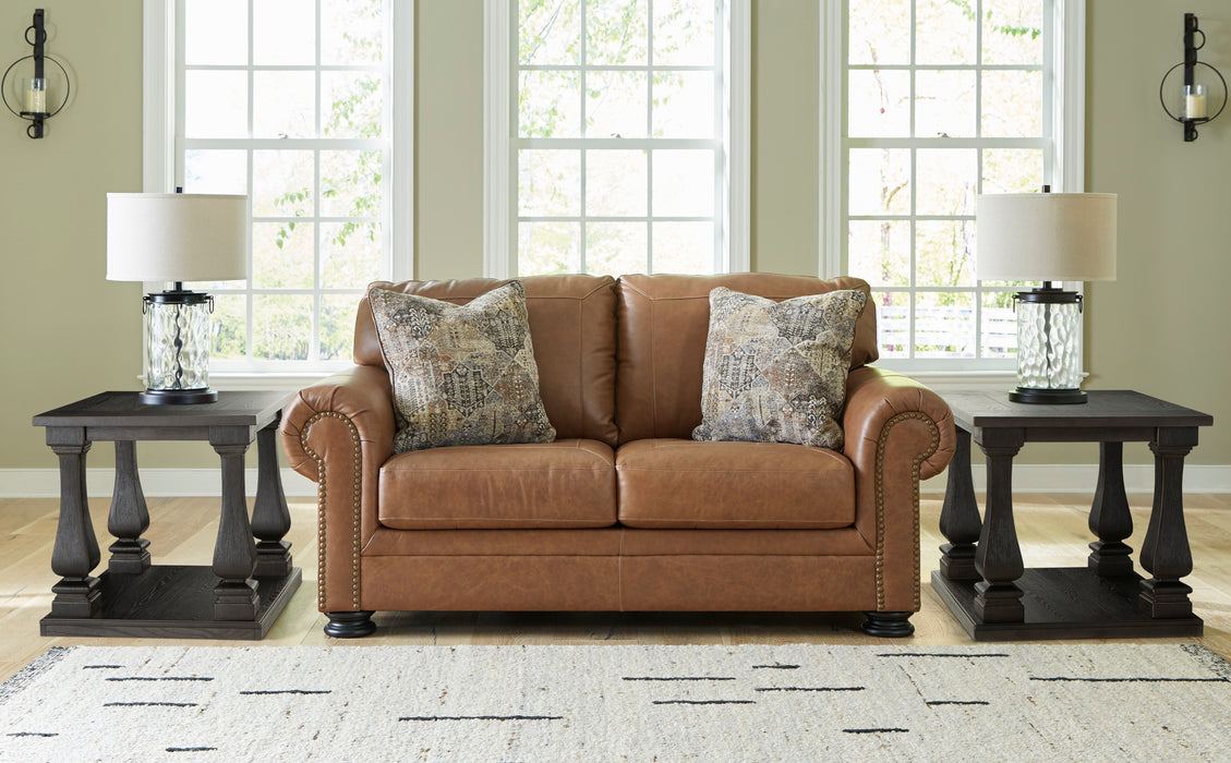 Carianna Caramel Loveseat