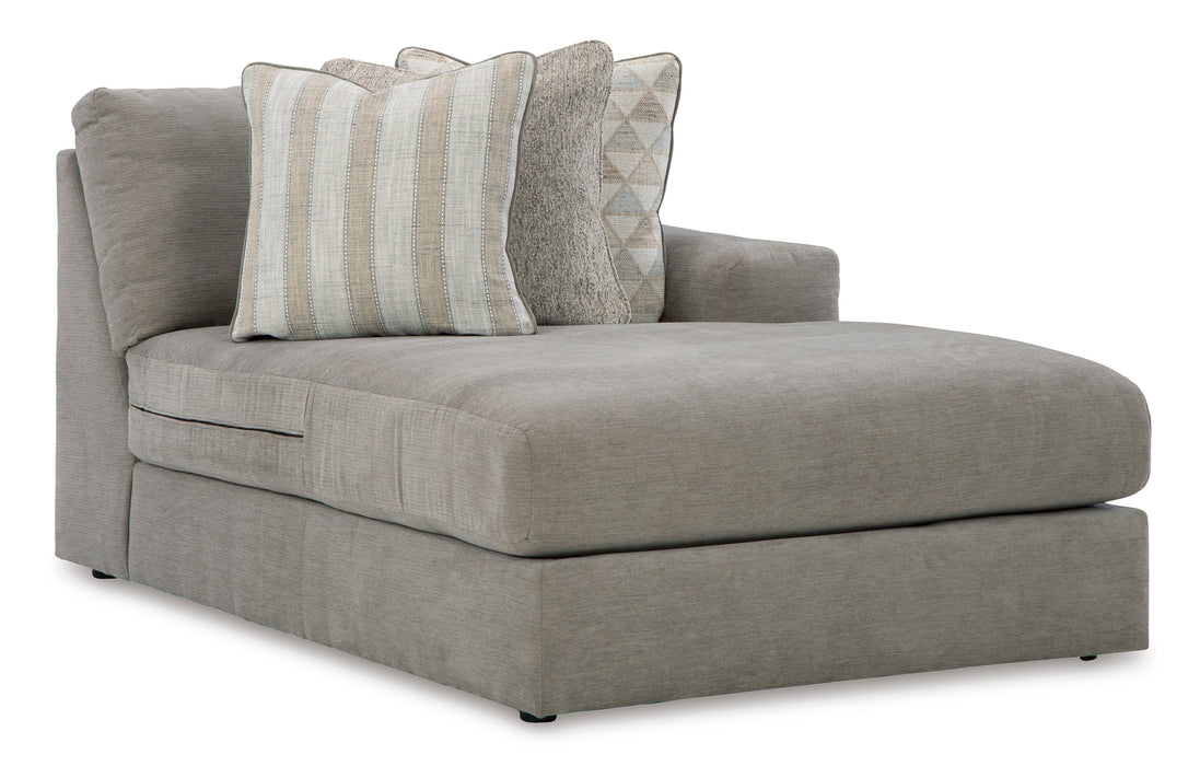 Avaliyah Ash 6-Piece RAF Chaise Sectional