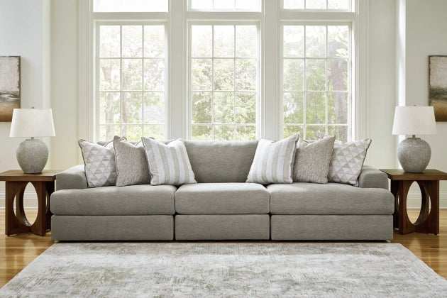 Avaliyah 3-Piece Ash Sectional